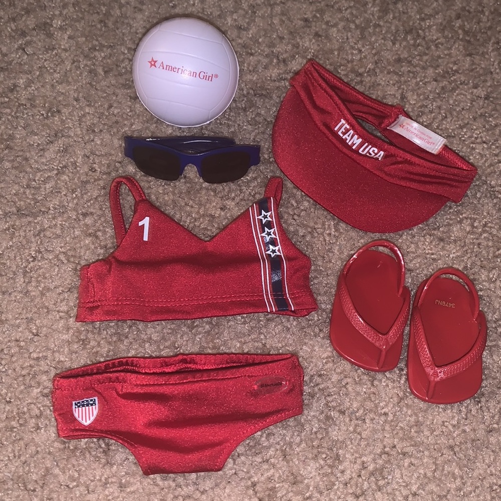 American Girl Olympic Beach Volleyball Set